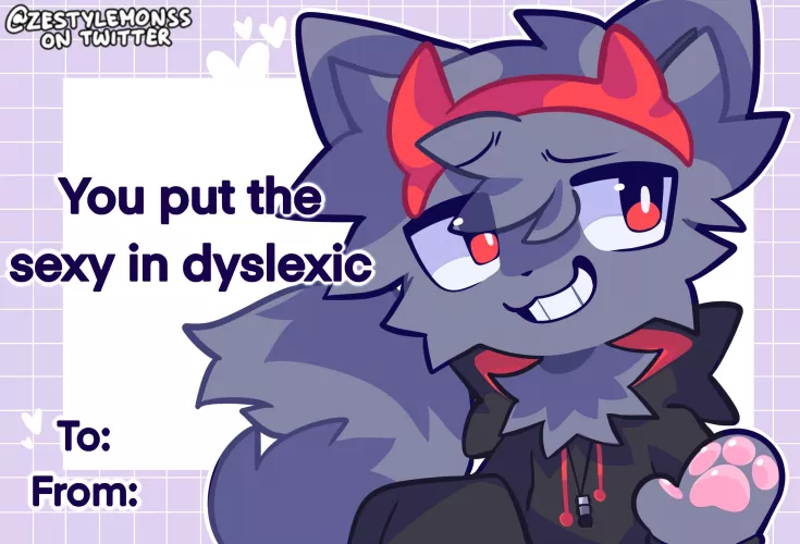 valentine’s day card for that special someone [ art - me @zestylemonss on twitter ]