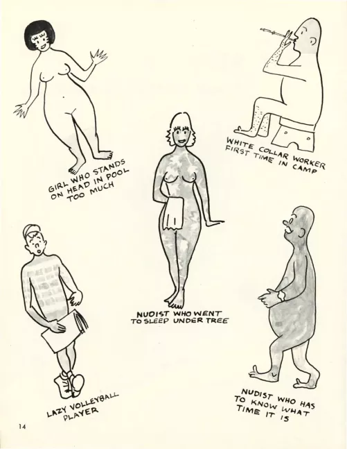 What your tan lines say about you - Part 1 (Suntan magazine, May 1957)