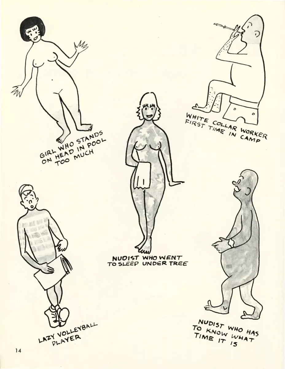 What your tan lines say about you - Part 1 (Suntan magazine, May 1957)
