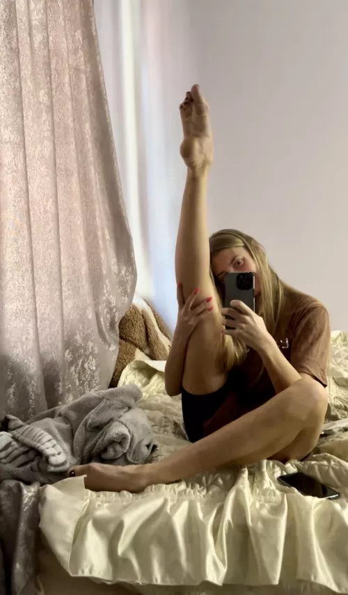 Wishing you a great night with my leg..