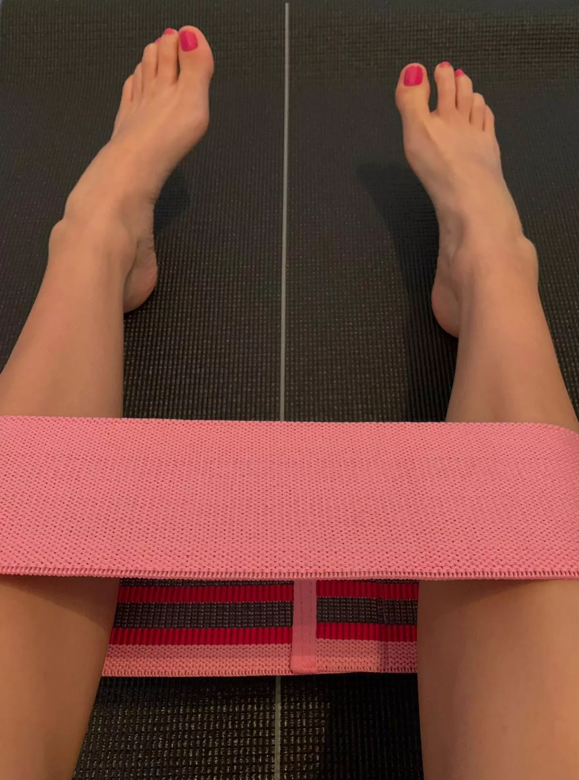 Would you suck my toes in the gym?