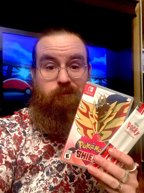 A Pocky and Pokémon sort of evening.