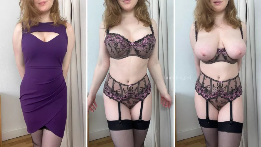 A redhead in lingerie is always a good idea