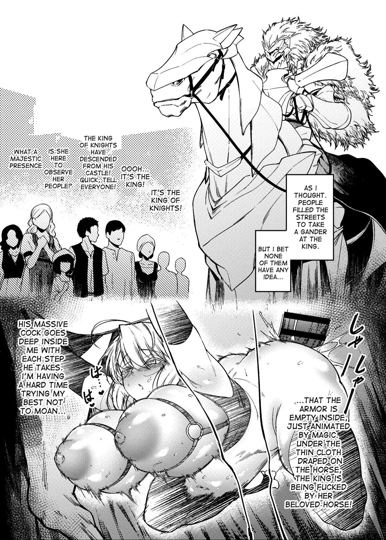Artoria (FATE) “Rides” Through the Streets (FAN) Artoria (FATE) “Rides” Through the Streets (FAN)