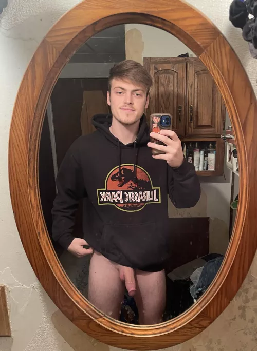 “Attention all visitors! A dinosaur has gotten out of containment. Please keep calm.”