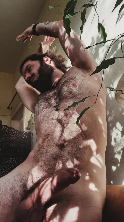 chest hair and a little extra