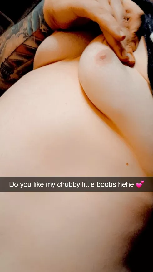 Chubby little tits anyone?