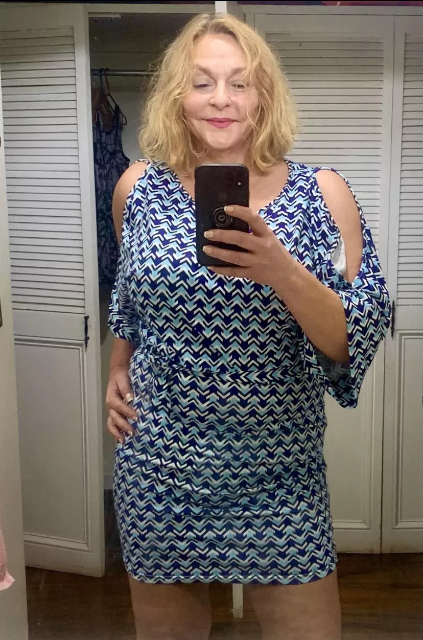 Devil with the blue dress on!