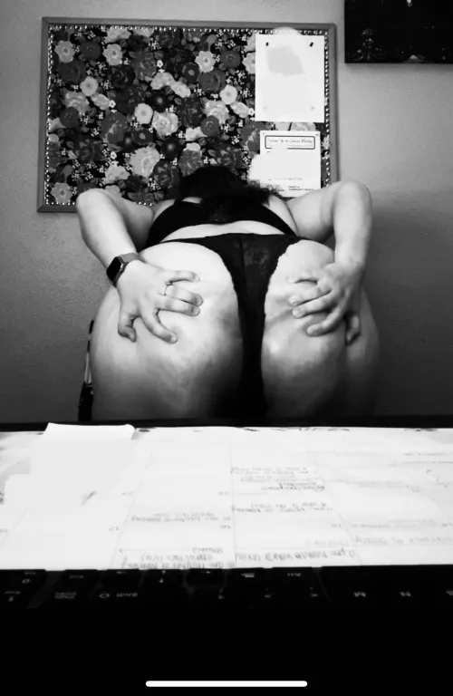 Dying for someone to come bend me over during lunch and share a cream pie or two with me 🥵🥵