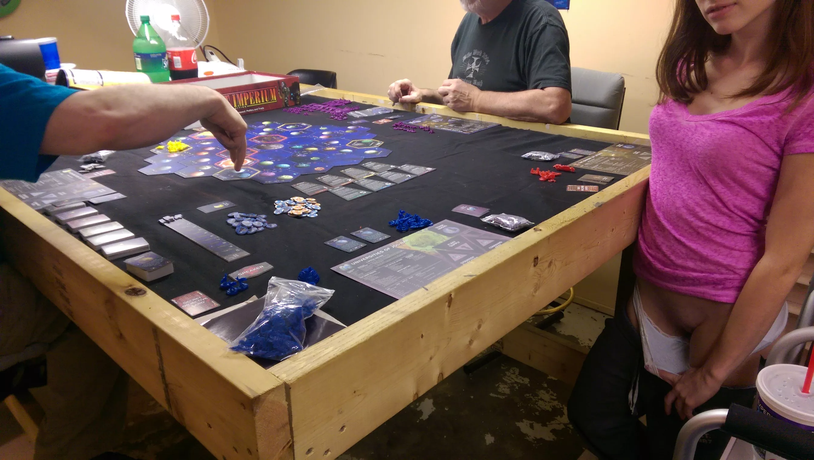Game night with my family (x-post from /r/holdthemoan)