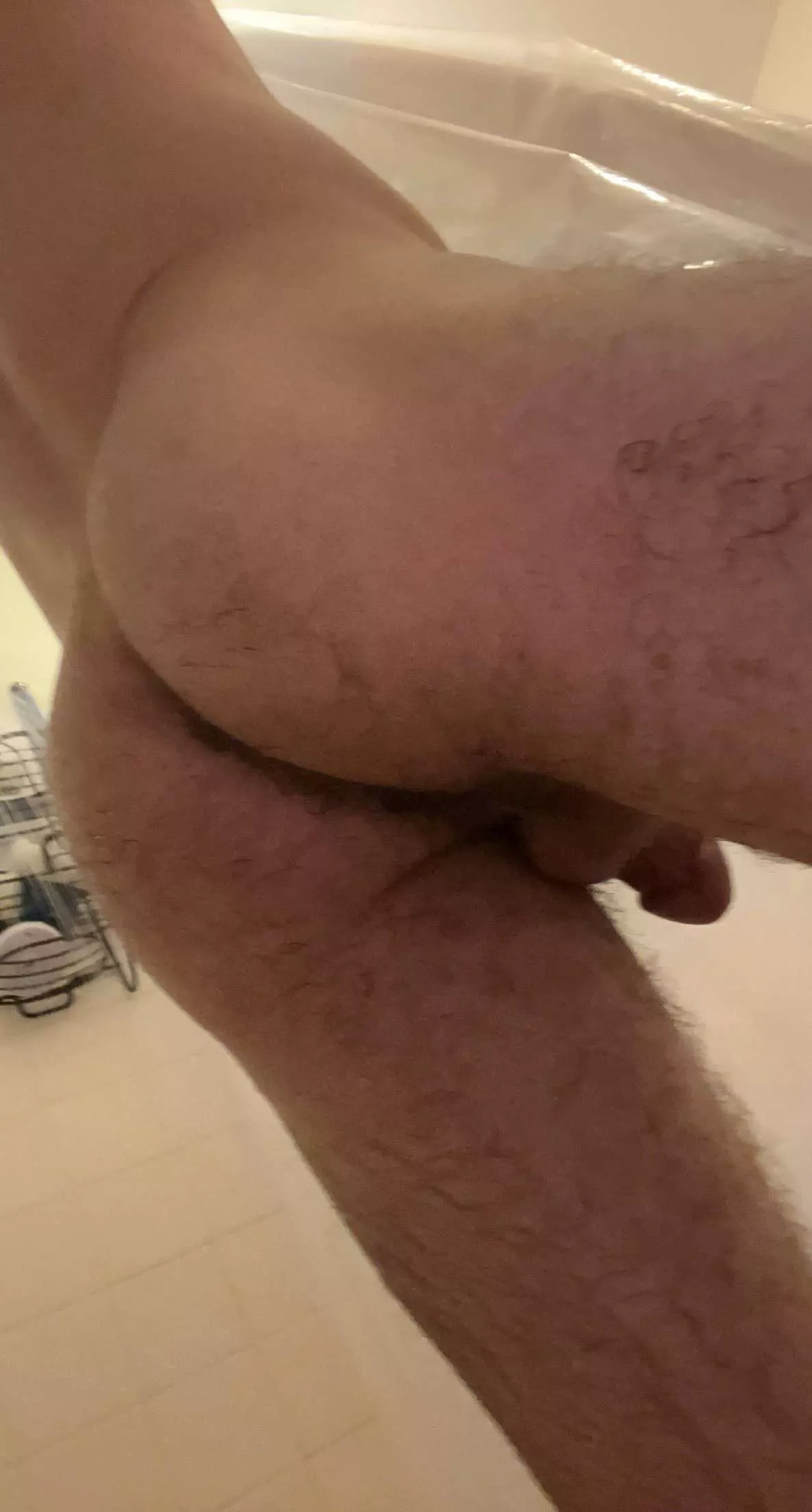 get your face in my ass and dig your tongue in my hairy crack
