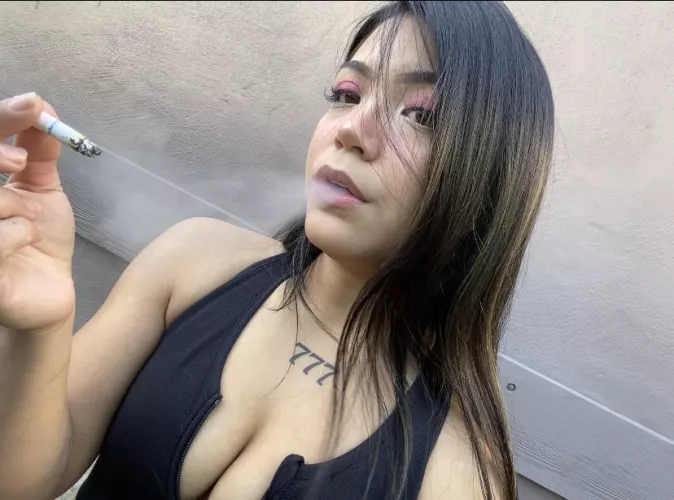 Got dolled up to answer a few smoking questions