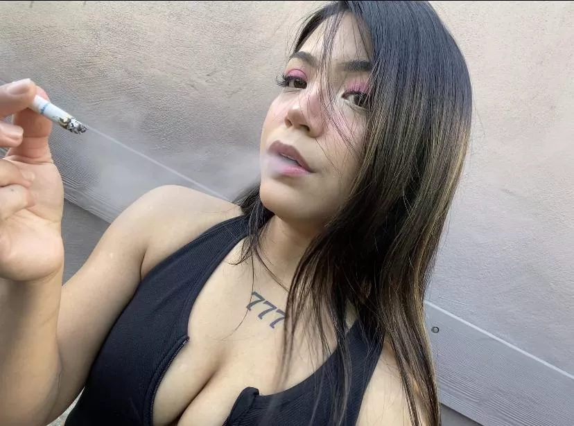 Got dolled up to answer a few smoking questions