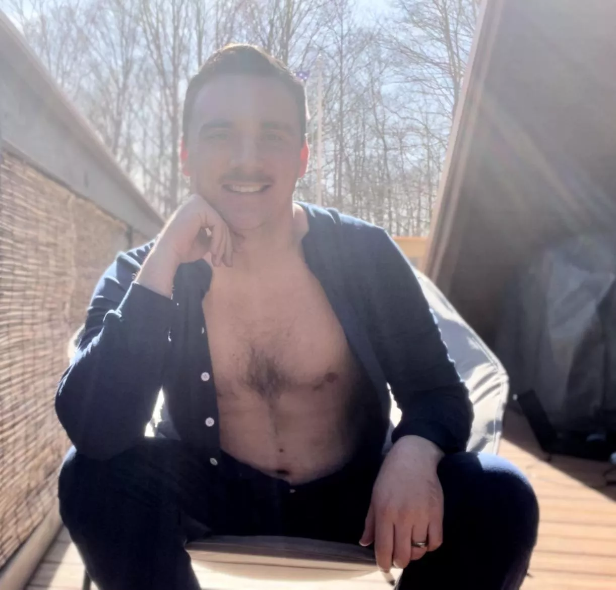 Hanging outside on this beautiful day! What are you boys up to? Hanging outside on this beautiful day! What are you boys up to?