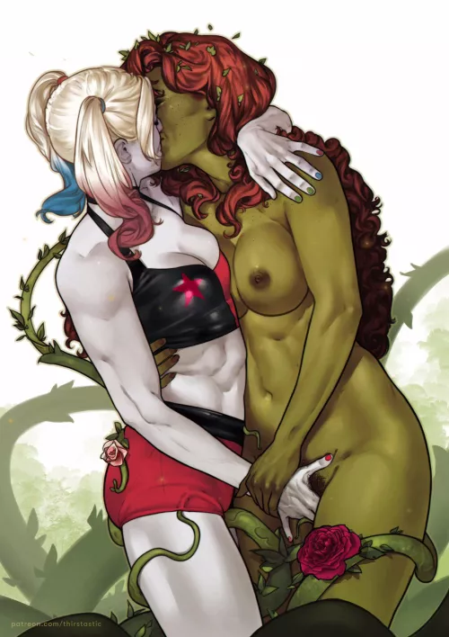 Harley Quinn x Poison Ivy (Thirstastic1) [DC]