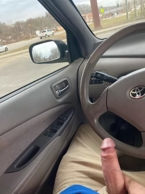 I had to pause on the way to work