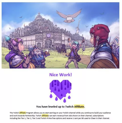 I reached Affiliate a week ago:)