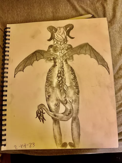 Kaida the ice dragon