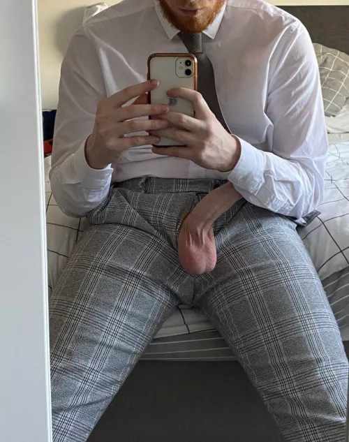 keeping nine inches contained all day is very hard;)