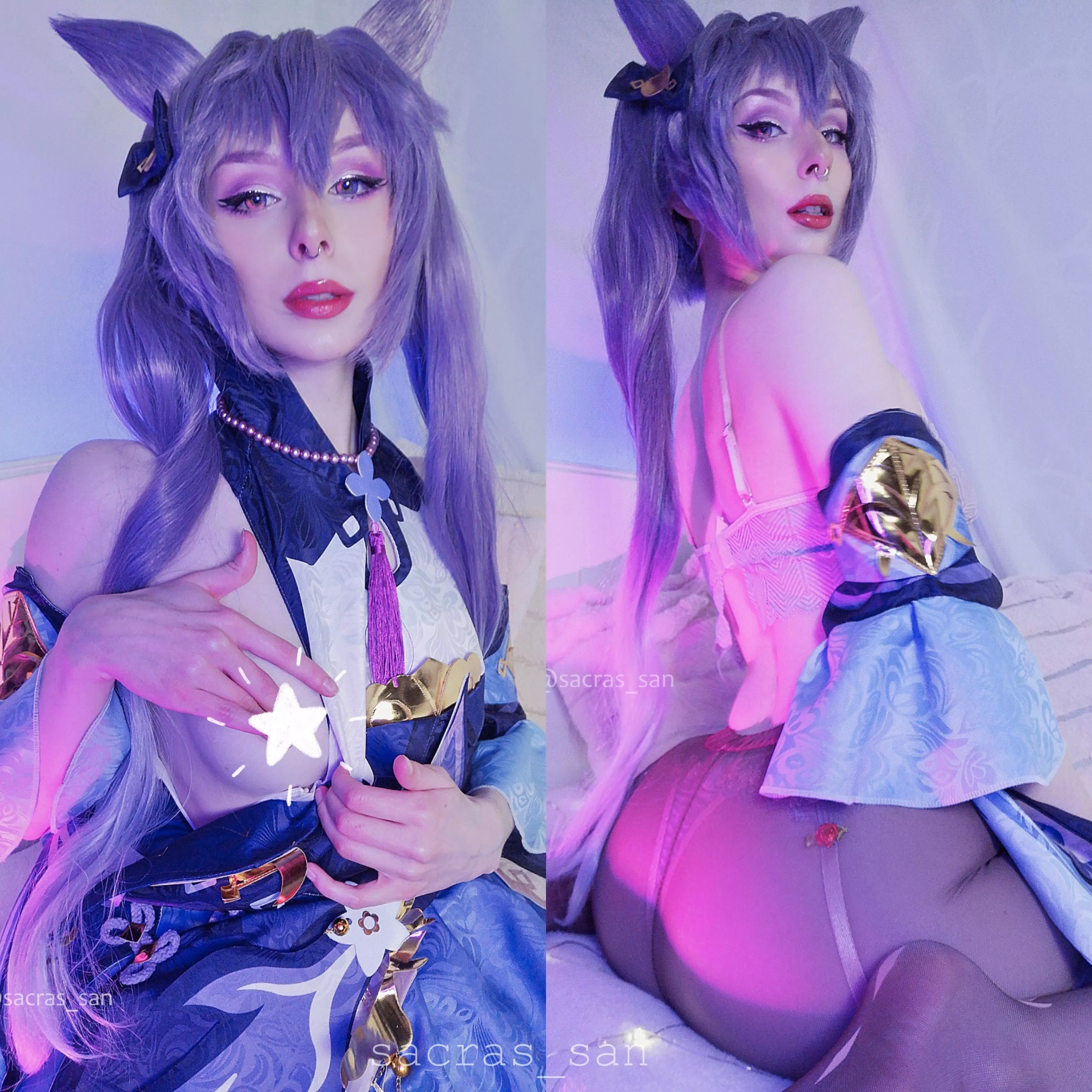 Keqing from Genshin Impact by Sacras_san