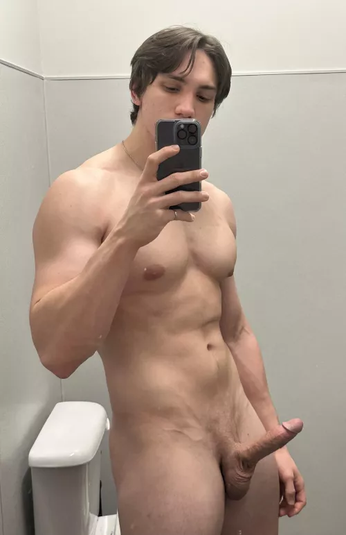 Let me bend you over in front of the mirror