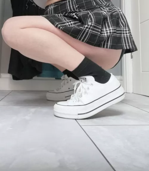 Love the platform chucks!