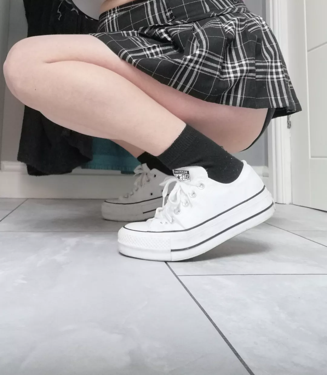 Love the platform chucks!