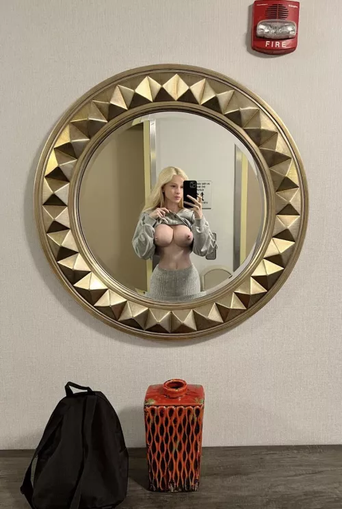 Mandatory selfie before I go out