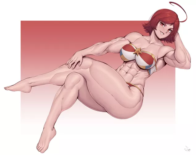 Muscular Kamen Comet [Artist: SpeedL00ver]