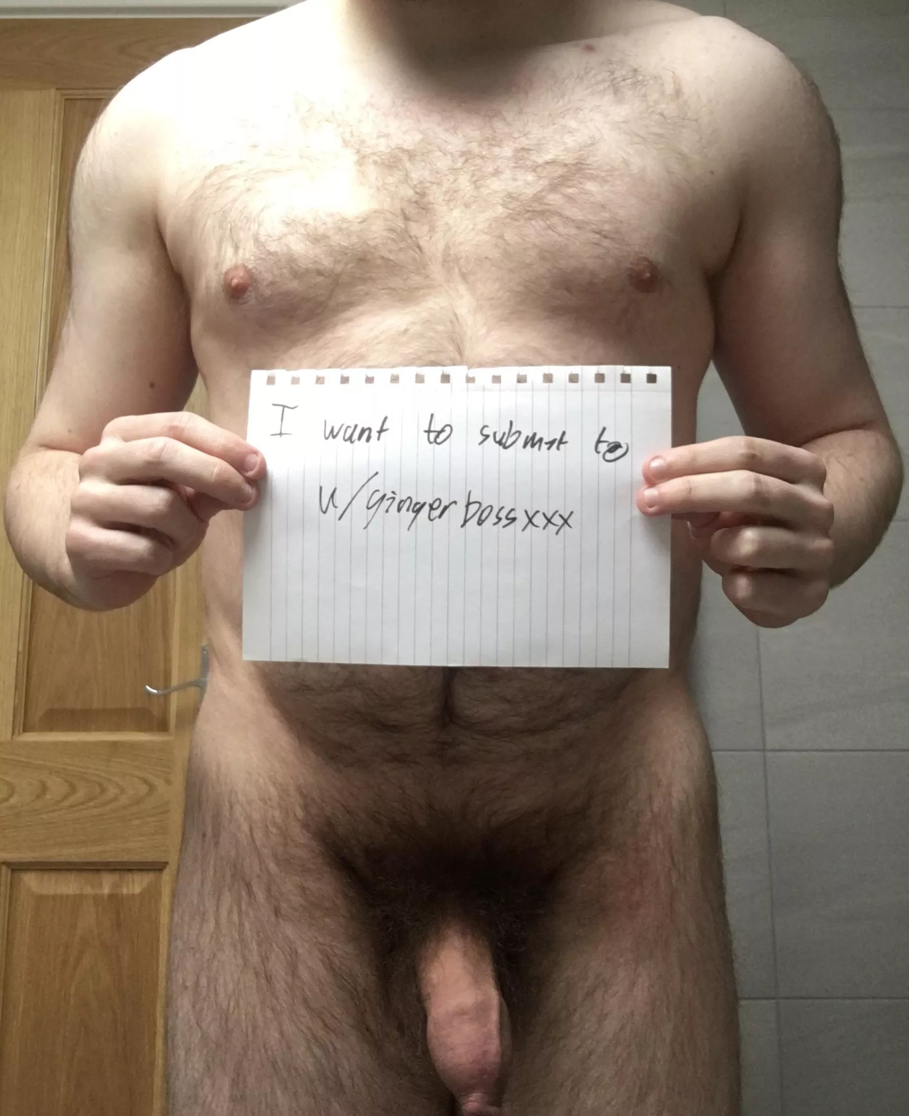 My alpha has instructed me to display myself for you all