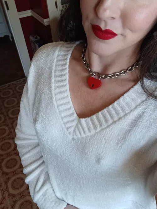 no bra for Valentine's Day