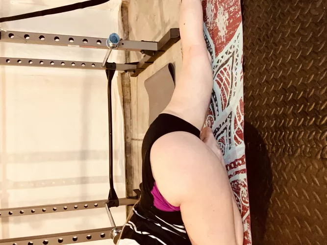 Pigeon pose for tight hips