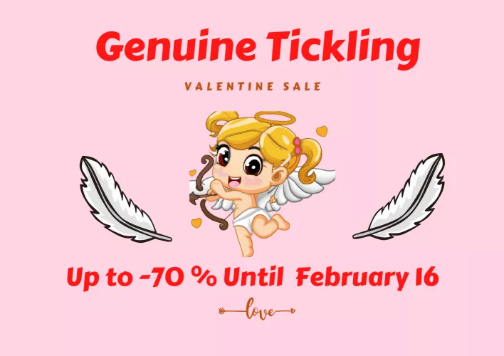 The best Tickling Valentine days Deal are here !