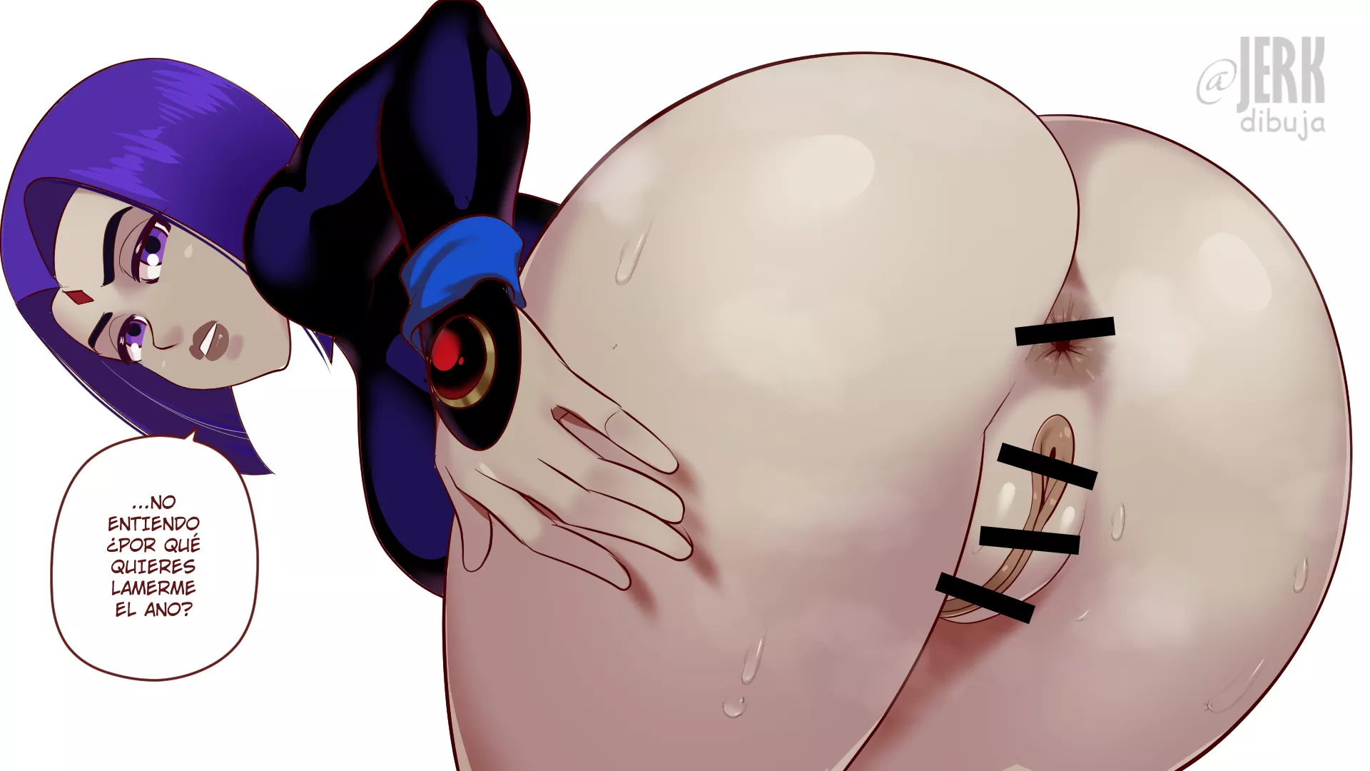 Thicc Raven (Jerk Dibuja)