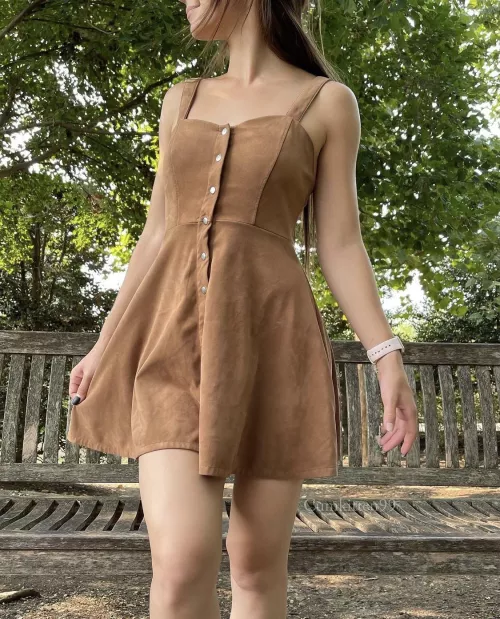 This is my favorite dress because of the buttons