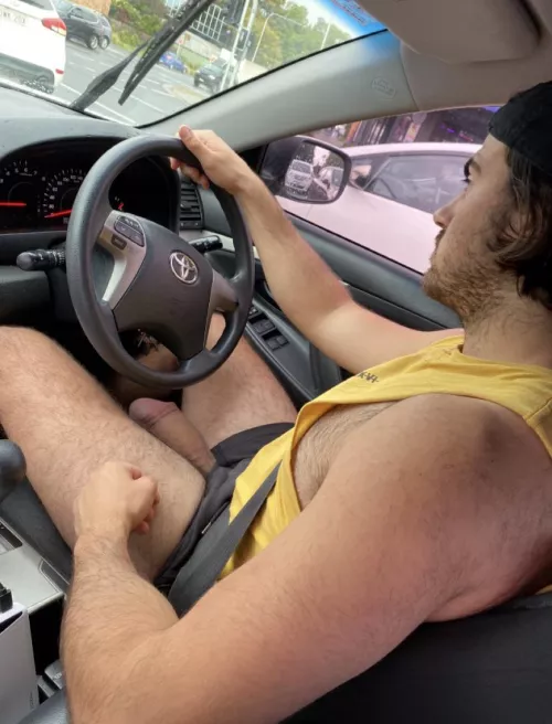 Wanna give me road head?