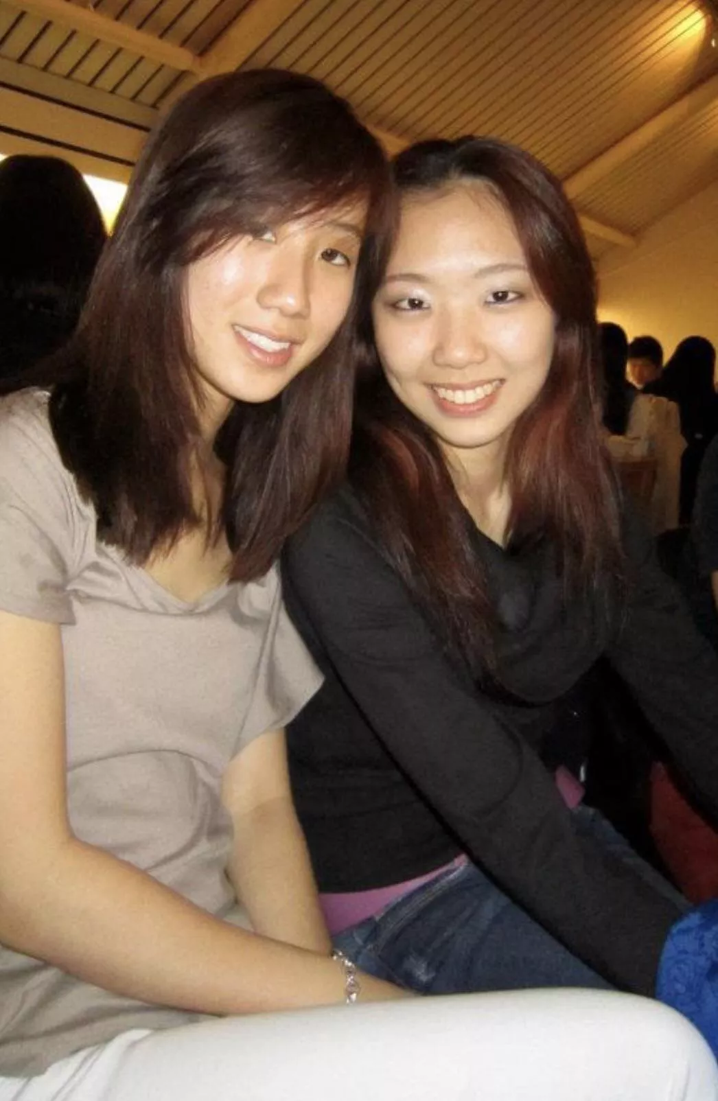 Which you taking to your room?