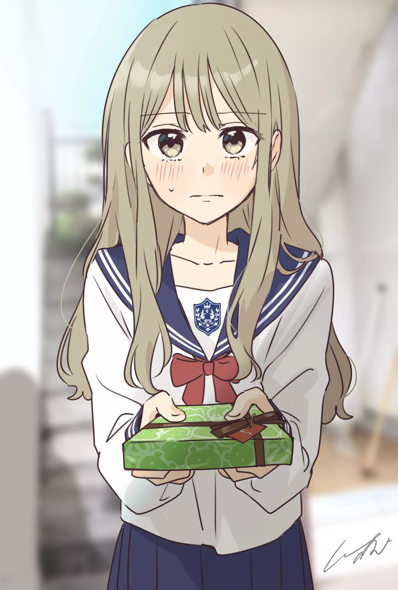 Will you accept his chocolate?