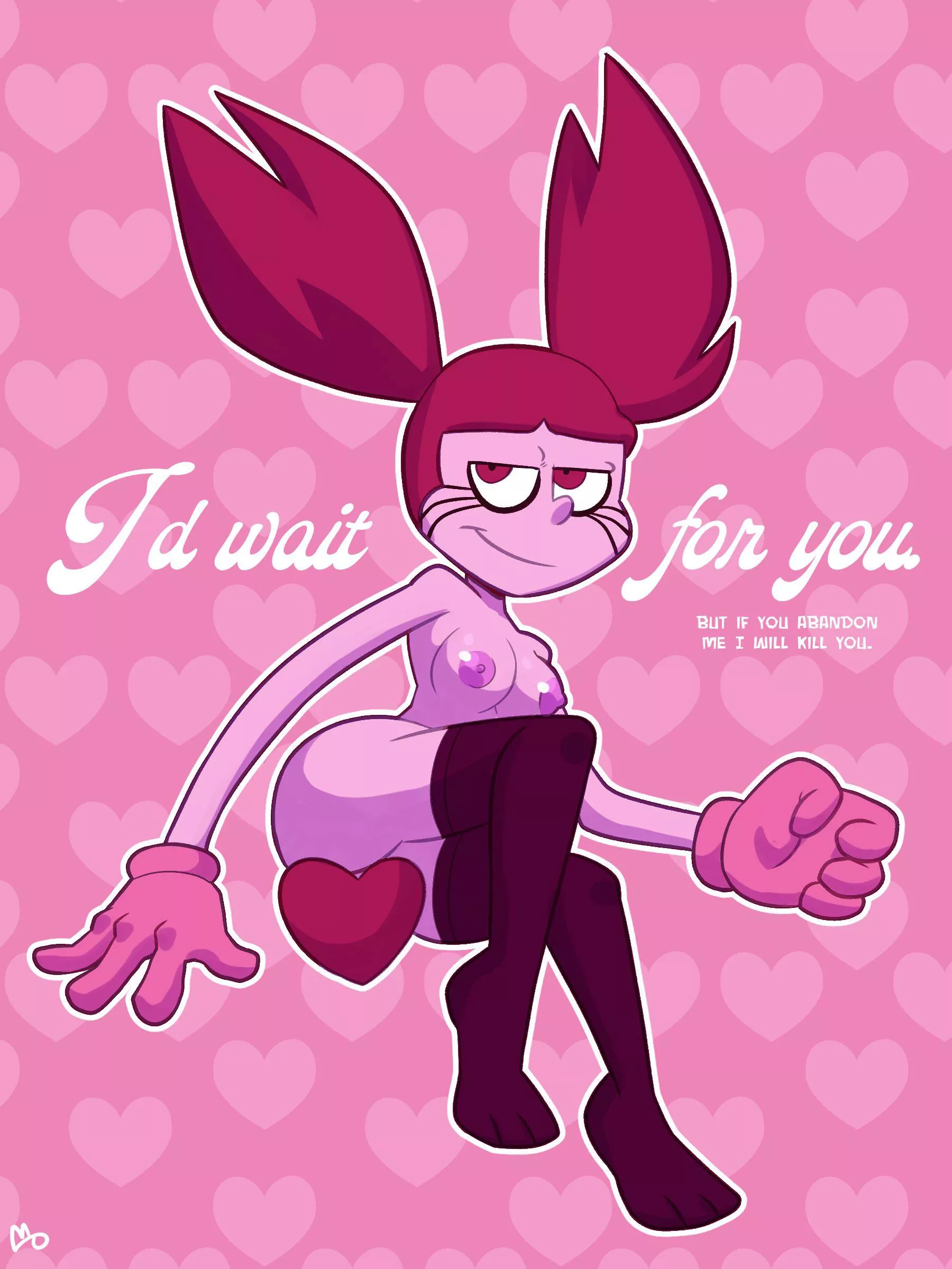 A Spinel Valentine’s Day card by @Monamania