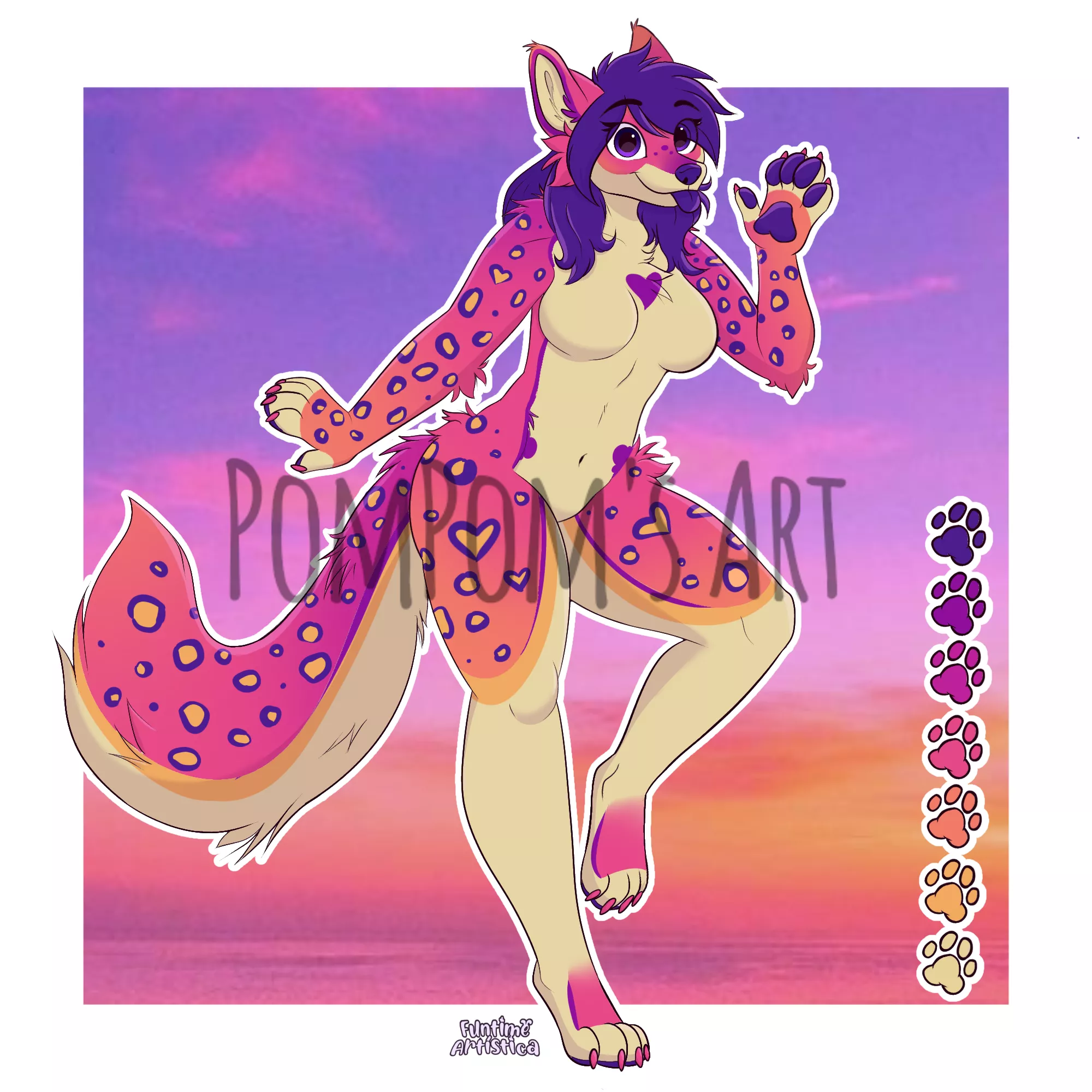 💜🌆Adopt / Wolf $40 (PayPal only) PM me! Base by me