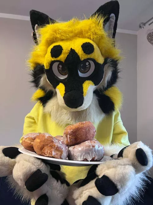 Celebrating fat thursday here in Poland ^^