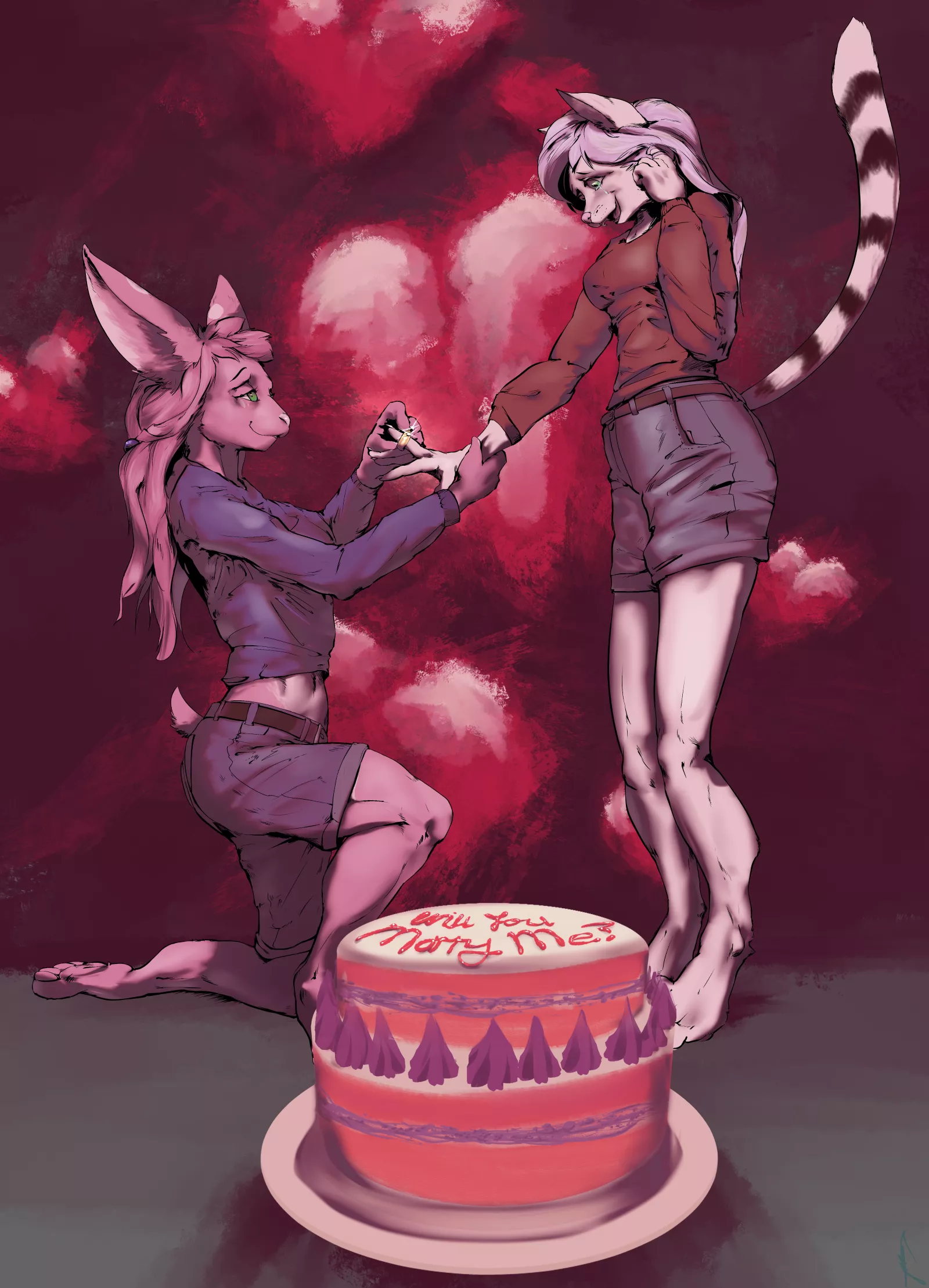 cherish and Haley (Art by Kansyr)