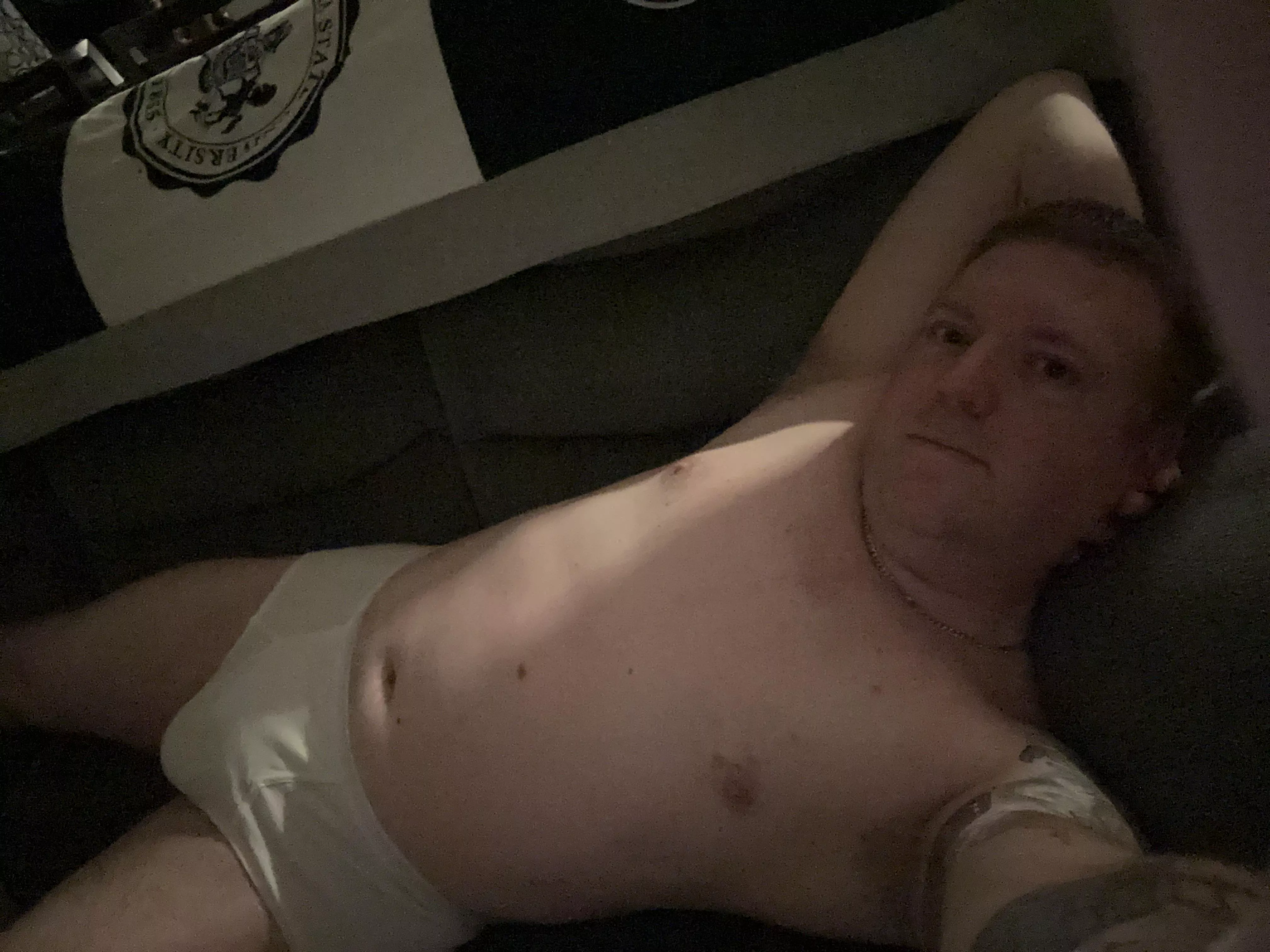 Chilling on the couch