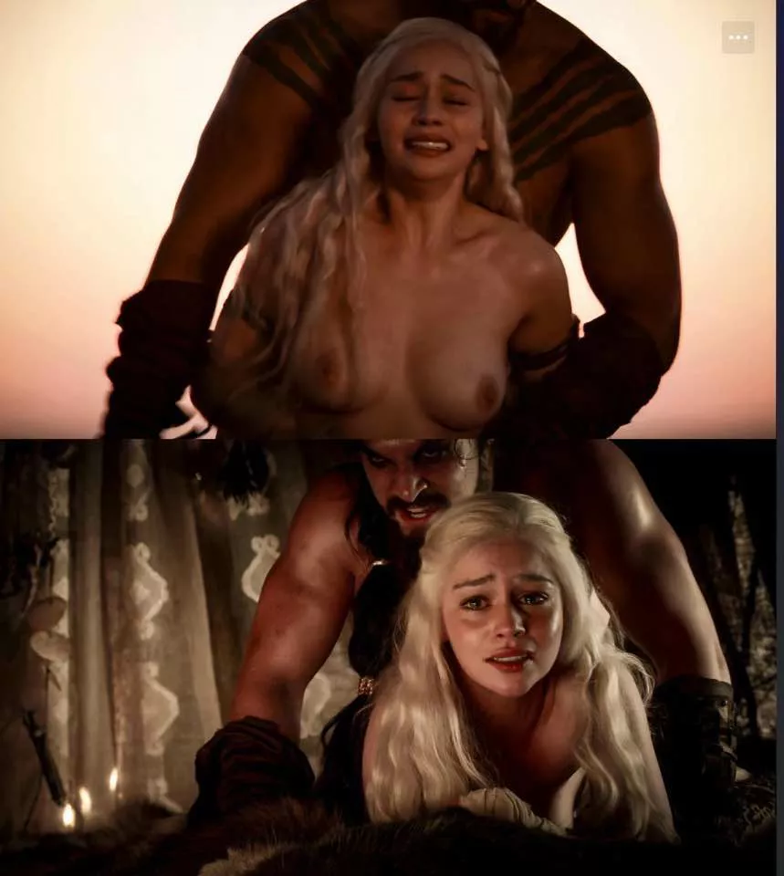 Emilia Clarke as Daenerys Targaryen