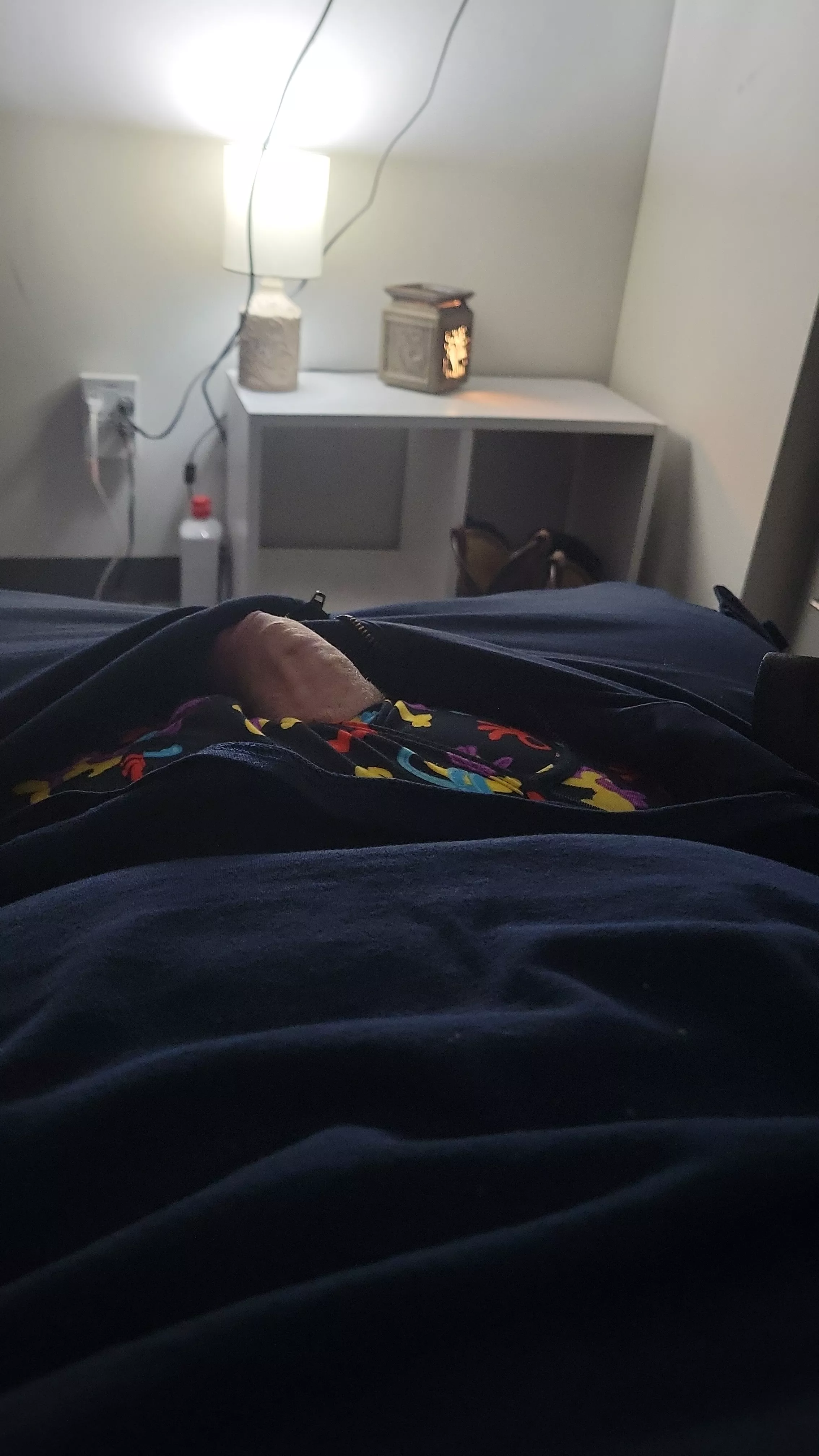 Firefighter stuck at work....