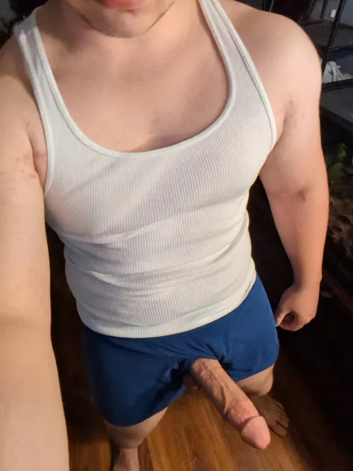 get on your knees and start working my cock.