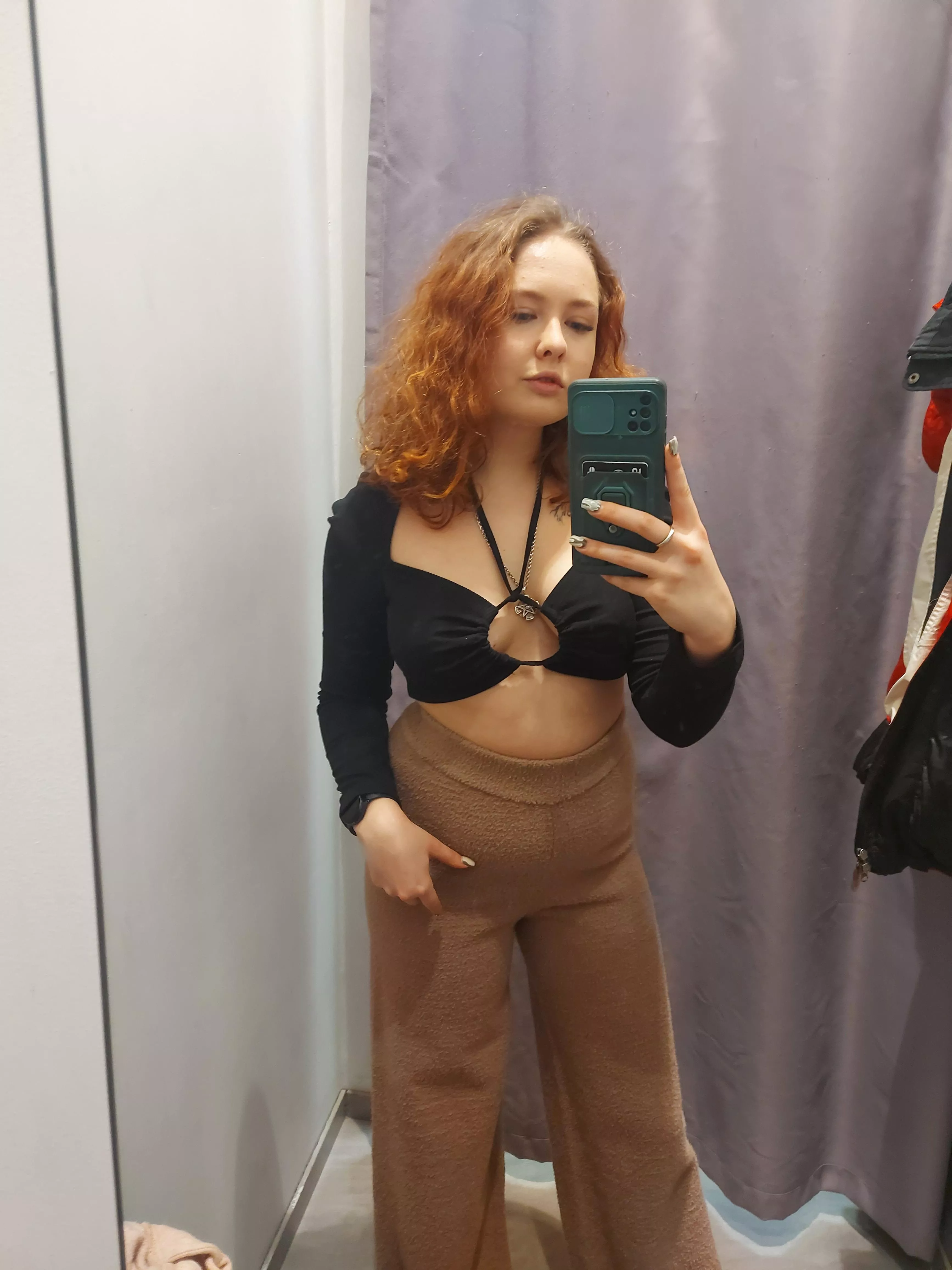 I got dressed so that you could undress me