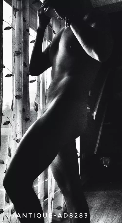 If I didn't want you to watch, I wouldn't drink it in front of the window.