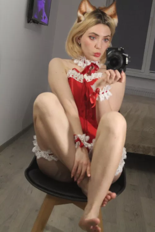 I'm ready for my daily spanks, daddy