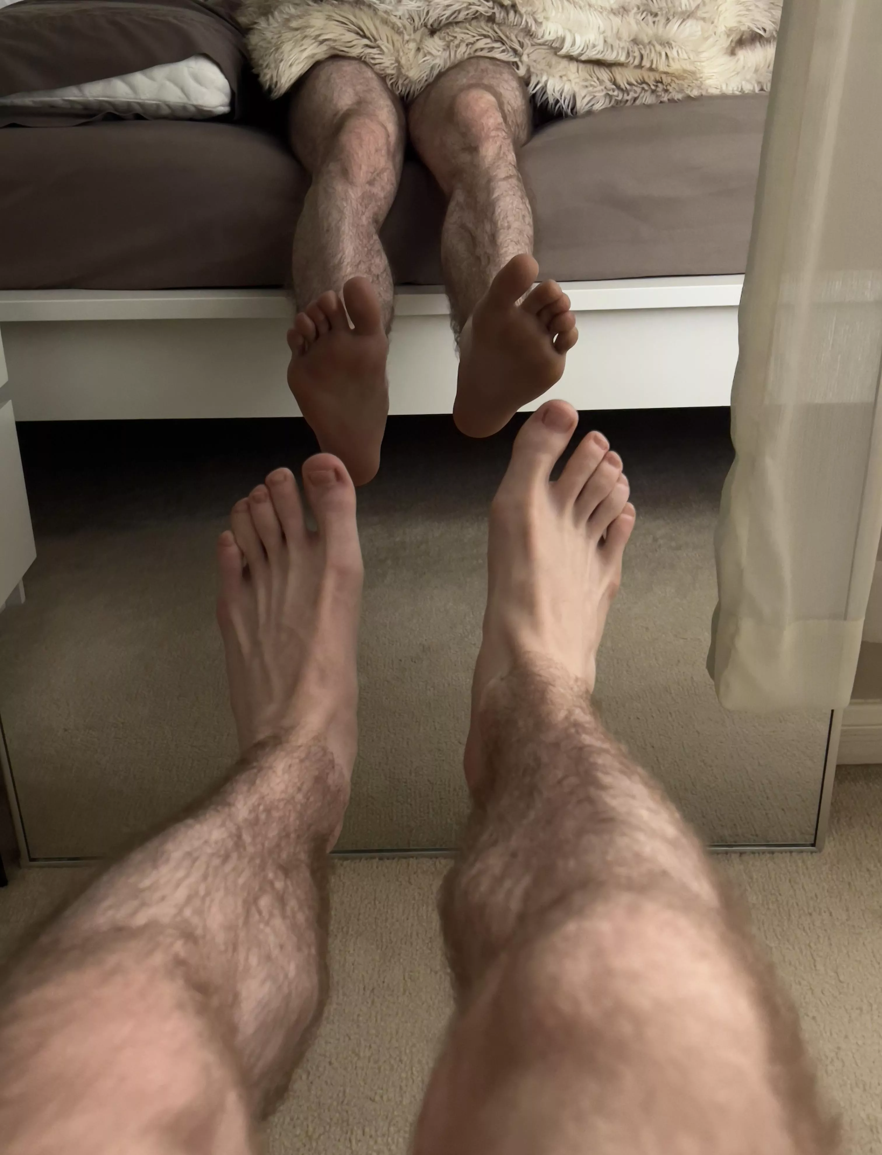 In need of a foot massage